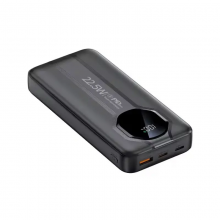 Повербанк Moltis 10000 мА·ч — ультратонкий Power Bank 22.5W с быстрой зарядкой PD + QC 3.0, LED-дисплей, Type-C 10116