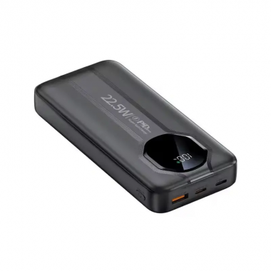 Повербанк Moltis 10000 мА·ч — ультратонкий Power Bank 22.5W с быстрой зарядкой PD + QC 3.0, LED-дисплей, Type-C 10116