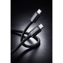 Moltis USB-C кабель 1м, PD 100W Fast Charge, быстрая зарядка для гаджетов Moltis USB-C кабель 1м, PD 100W Fast Charge, быстрая зарядка для гаджетов