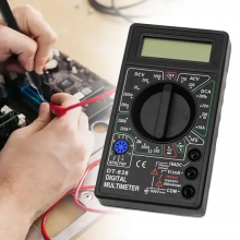 Цифровой мультиметр DT-838 универсальный — измерение напряжения, тока и сопротивления