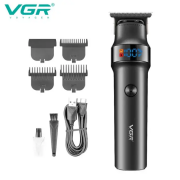 Машинка для стрижки волос VGR V-991 (8821) — профессиональная аккумуляторная, лезвия из нержавеющей стали