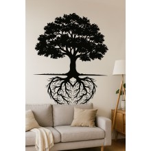 Декоративное панно-картина «Дерево с корнями» 45х60 (MP-113-2)