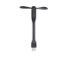 Портативный гибкий USB вентилятор black