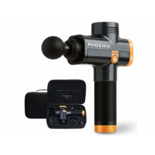 Массажер Phoenix A2 для тела электрический, перкуссионный из ABS пластика черный (001407)