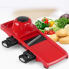 Овощерезка ручная Mandoline Slicer, 6в1 c контейнером для овощей и фруктов красный (MS-619623)