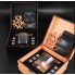 Камни для виски Whiskey stones Подарочный набор мужчине Деревянная светлая коробка + Бокал Bohemia Barline