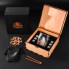 Камни для виски Подарочный набор мужчине Whiskey stones (6 камней из стеатита+светлая деревянная коробка+мешочек+бокал Sterling+щипцы+подставка)