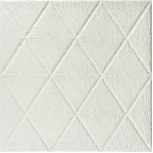 Самоклеющаяся декоративная потолочно-стеновая 3D панель Ромбы под кожу 700x700х6мм (161) SW-00000221 Самоклеющаяся декоративная потолочно-стеновая 3D панель Ромбы под кожу 700x700х6мм (161) SW-00000221