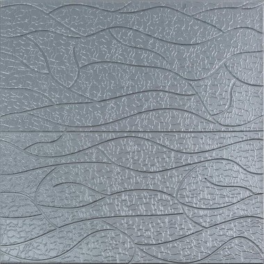 Панель 3D 700х700х6мм Серебро SW-00001951