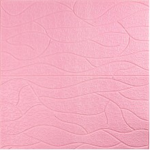 Панель 3D 700х700х6мм Розовый SW-00001950 Панель 3D 700х700х6мм Розовый SW-00001950