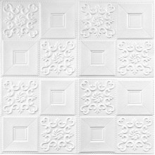 Самоклеющаяся декоративная потолочно-стеновая 3D панель фигуры 700x700x5мм (114) SW-00000006 Самоклеющаяся декоративная потолочно-стеновая 3D панель фигуры 700x700x5мм (114) SW-00000006