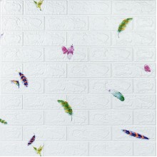 Панель 3D 700х770х3мм Перья SW-00001969 Панель 3D 700х770х3мм Перья SW-00001969