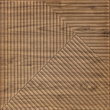 Панель стеновая 3D 500х500х5мм Бамбук темный Дуб SW-00002886