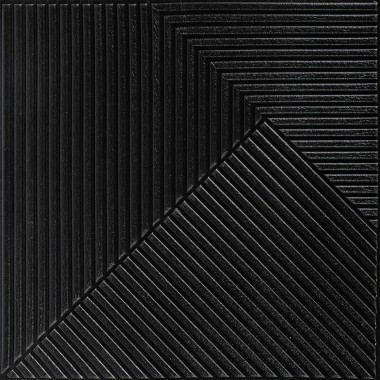 Панель стеновая 3D 500х500х5мм Бамбук Чёрный SW-00002881