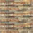 Самоклеющаяся декоративная 3D панель 700x700x8.5мм Микс бамбук Цветной (073) SW-00000090
