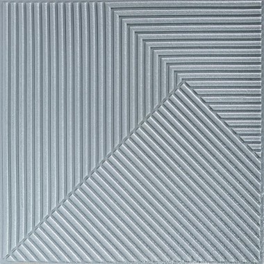 Панель стеновая 3D 500х500х5мм Бамбук Серый SW-00002878