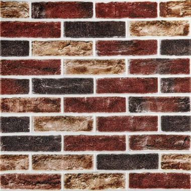 Самоклеящаяся 3D панель 700х700х5мм Кирпич клинкер бежевый (417) SW-00001183