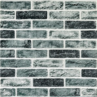 Самоклеющаяся 3D панель 700x700x5мм Клинкер синий кирпич (413) SW-00000768