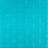 3D панель самоклеющаяся 700х770х5мм кирпич Бирюза (002-5) SW-00000084
