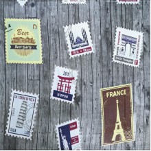 Самоклеющаяся 3D панель 700х700х4мм Почтовые марки (091) SW-00001152 Самоклеющаяся 3D панель 700х700х4мм Почтовые марки (091) SW-00001152