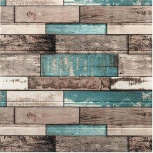 Декоративная 3D панель самоклейка 700x700x6мм Синее дерево (088) SW-00000275