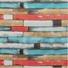 Самоклеющаяся декоративная 3D панель 700x700x5мм Розовое дерево (050) SW-00000172