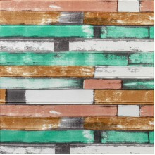 Самоклеющаяся декоративная 3D панель 700x700x5мм Мятное дерево (057) SW-00000238