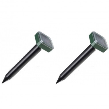 Набор из 2 ультразвуковых отпугивателей кротов