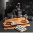 Камни для виски Whiskey stones S 12шт Wood со стаканами (453437)