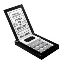 Камни для виски Whiskey stones Original Classic (0071)9шт из стеатита + мешочек Камни для виски Whiskey stones Original Classic (0071)9шт из стеатита + мешочек