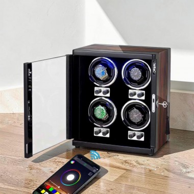 Автоматический подзавод 4 часы RGB подсветка CW CCW 10201