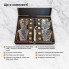 Moltis SMG-4106 набор виски: деревянная коробка, 4 стакана Rocks