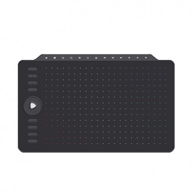 Графический планшет 12" Gaomon M1220 для рисования 8192 чувствительность пера, 5080 LPI