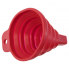 Раскладная силиконовая воронка складная Silicon Funnel красный Moltis 9 см